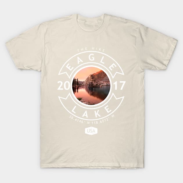 Eagle Lake Hike T-Shirt by Echo9Studio